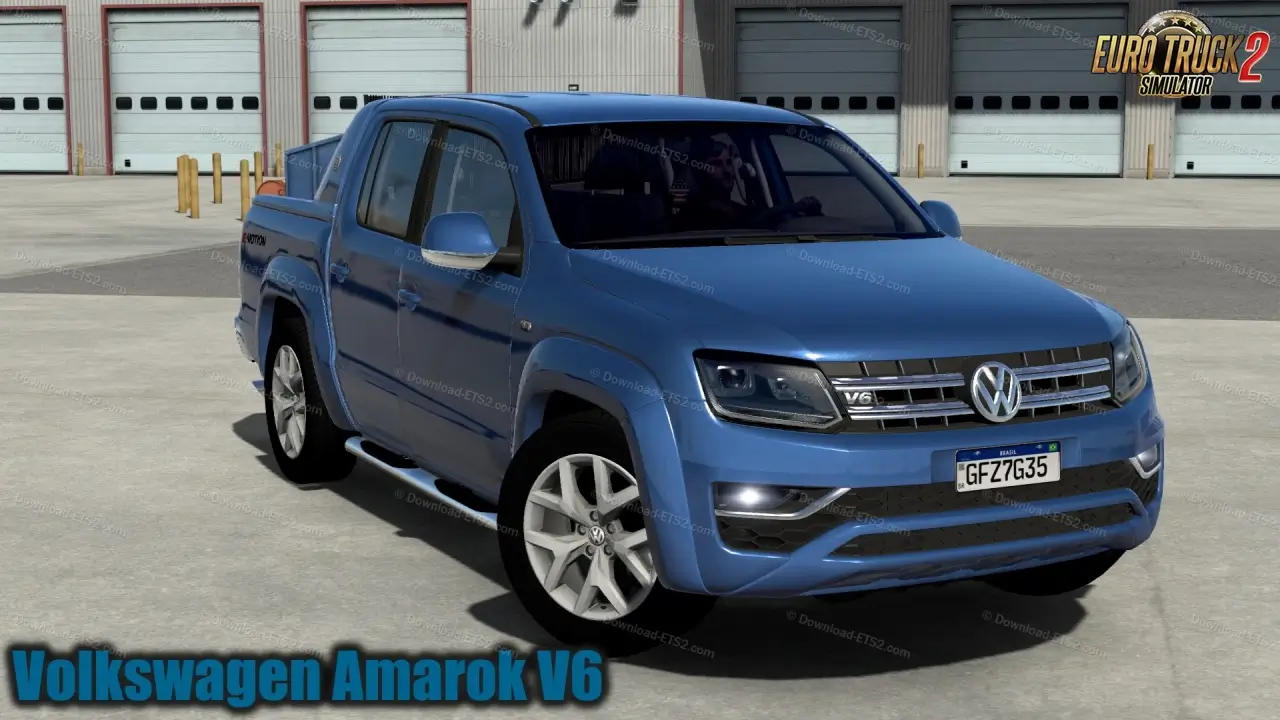 Volkswagen Amarok V6 + Interior v1.6 (1.54.x) for ETS2