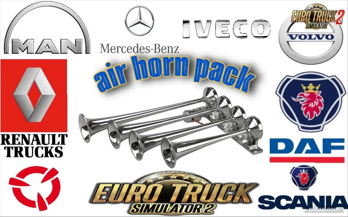 Horn Pack Sound Mod v1.54 (1.54.x) for ETS2