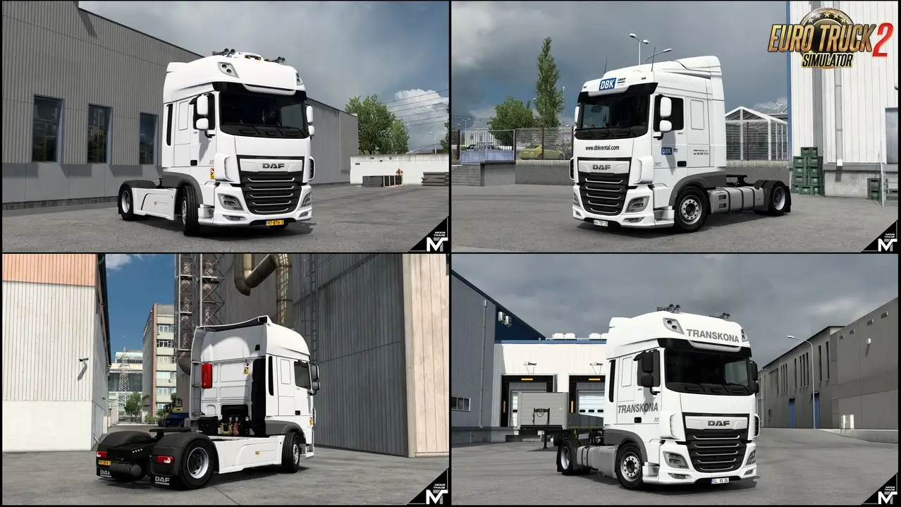 DAF XF 106-116 MegaMod v9.0 (1.54.x) for ETS2