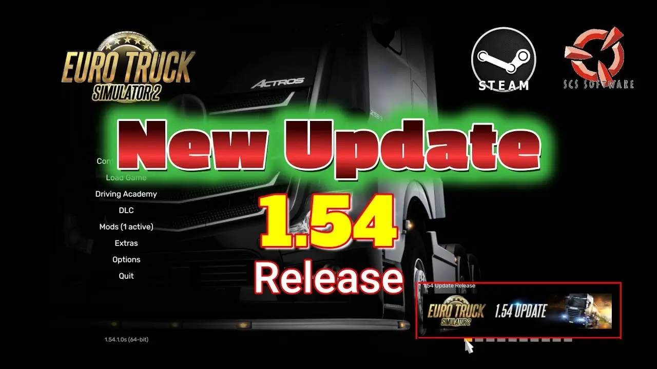 ETS2 Update 1.54 - Euro Truck Simulator 2