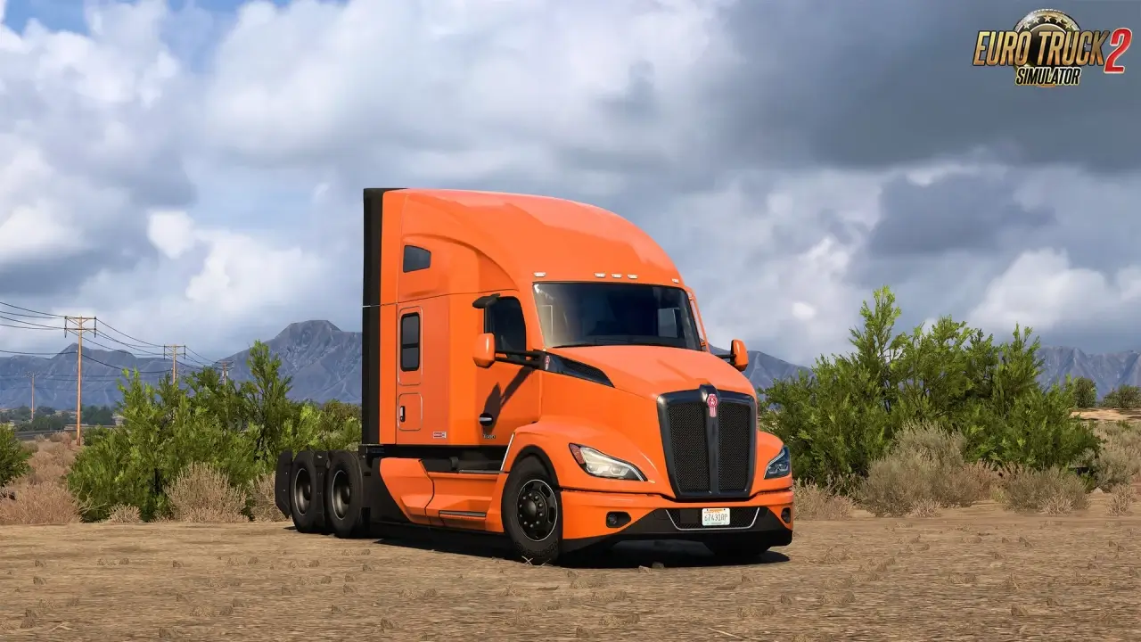Kenworth T680 2022 Truck v1.3 By MarioBG02 (1.54.x) for ETS2