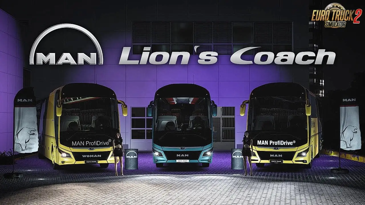 MAN Lions Coach 3rd Gen (2018-2025) v1.0 (1.54.x) for ETS2