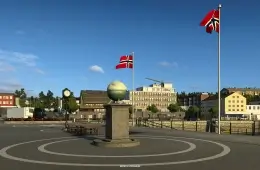 Nordic Horizons DLC - Roadside Landmarks in ETS2