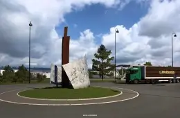 Nordic Horizons DLC - Roadside Landmarks in ETS2