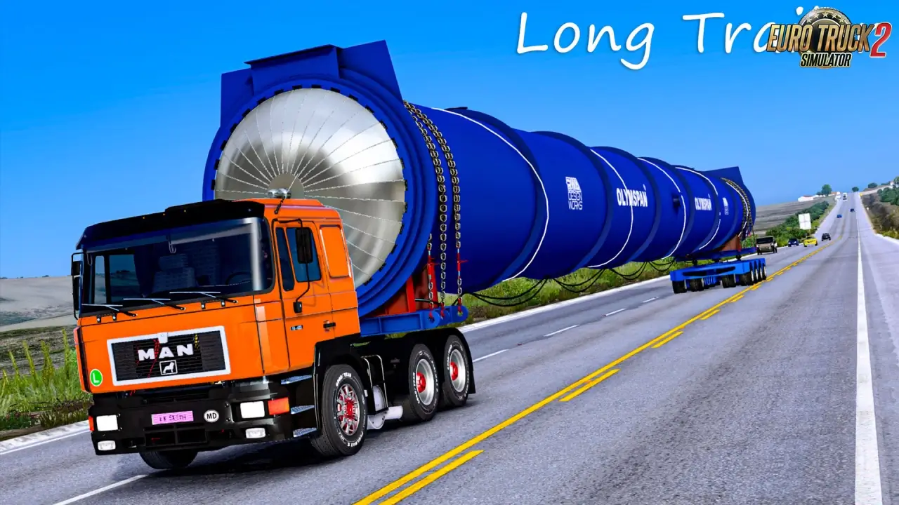 Multiaxle Autoclave Long Trailer v1.0 (1.54.x) for ETS2