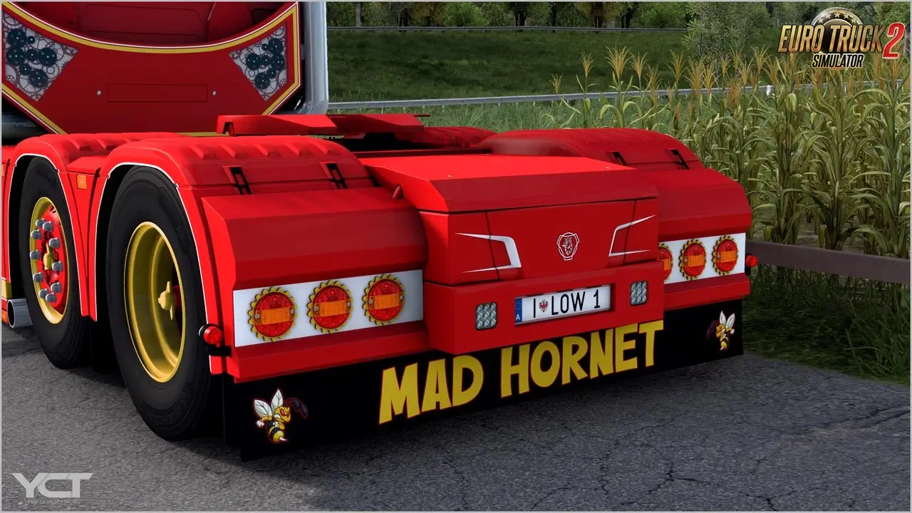 Scania S650 Eckhardt + Trailer v3.0 (1.54.x) for ETS2
