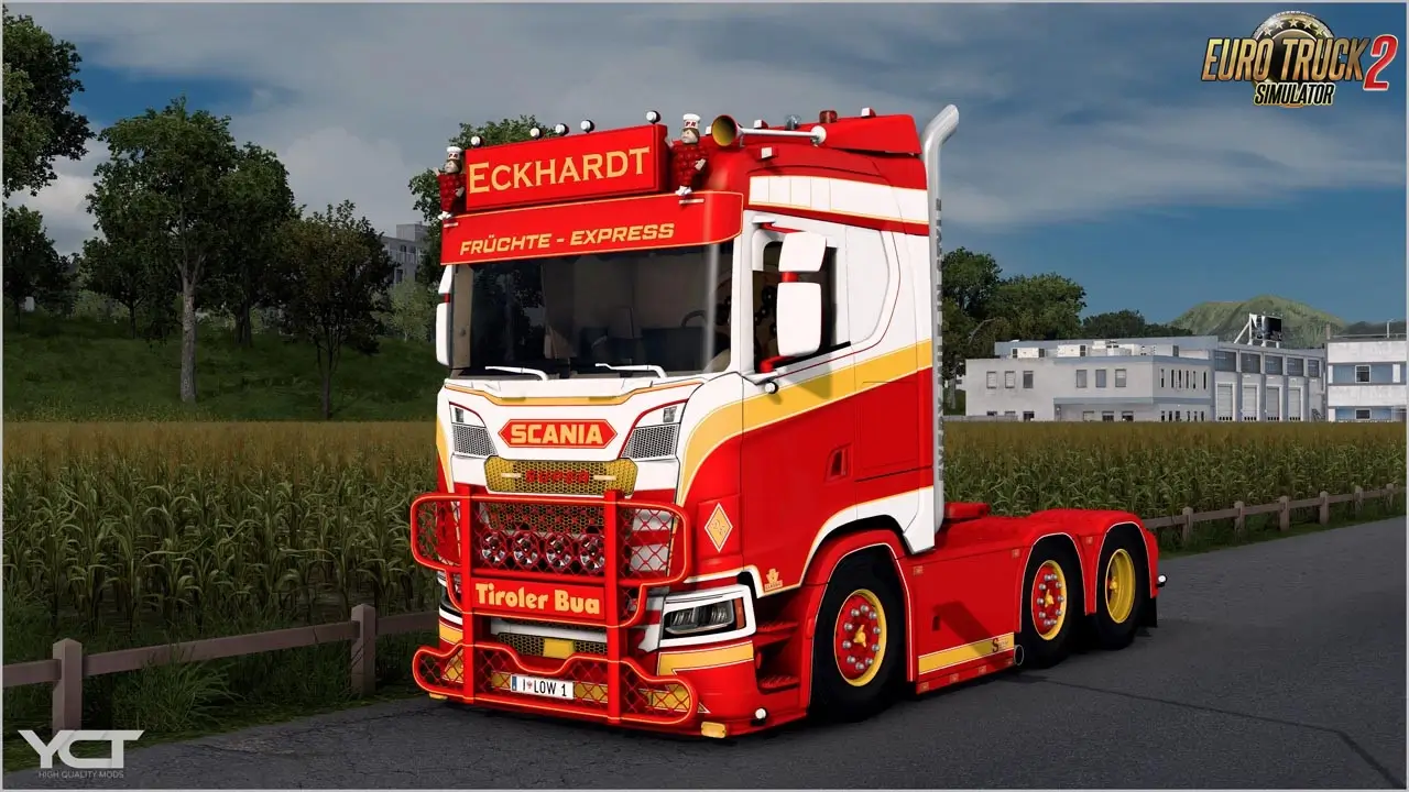 Scania S650 Eckhardt + Trailer v3.0 (1.54.x) for ETS2