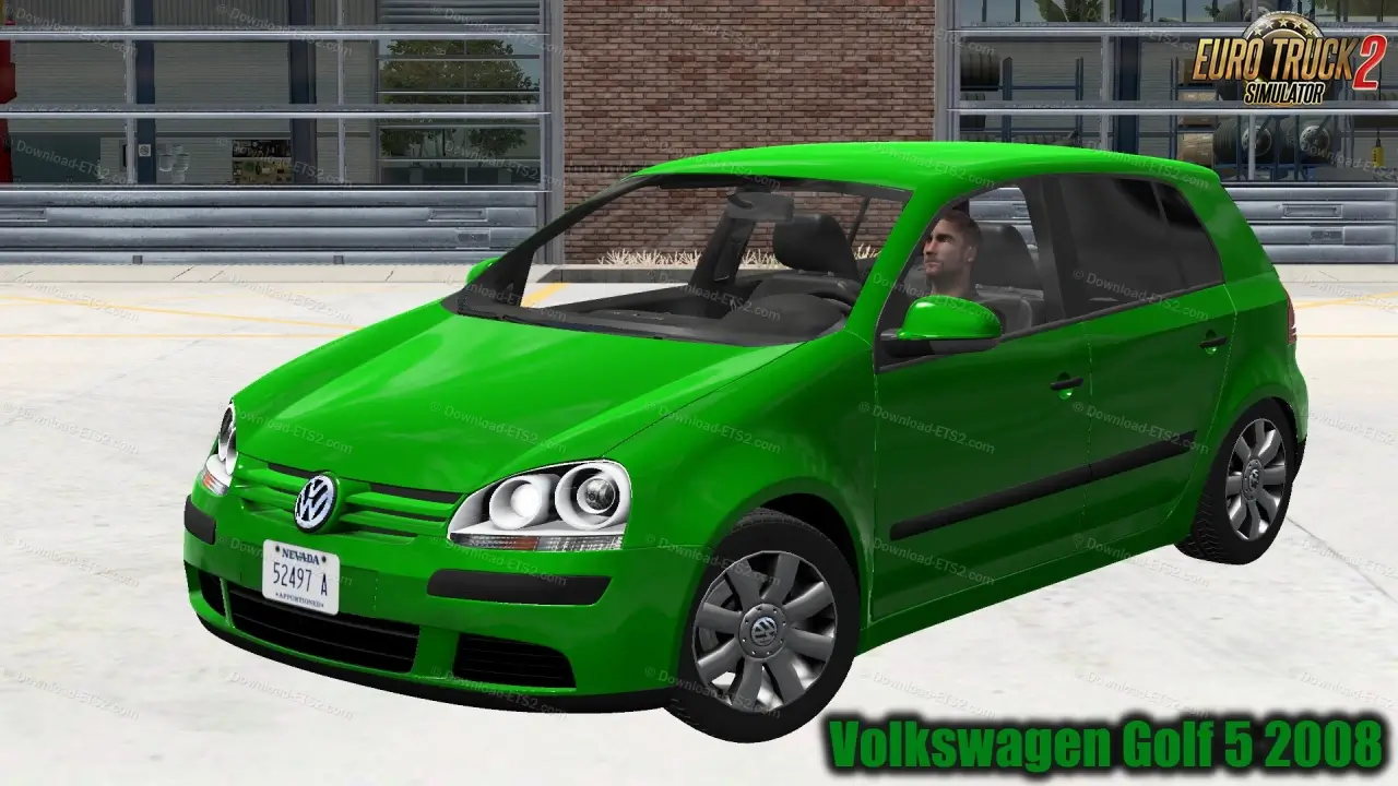 Volkswagen Golf 5 2008 + Interior v2.6 (1.54.x) for ETS2