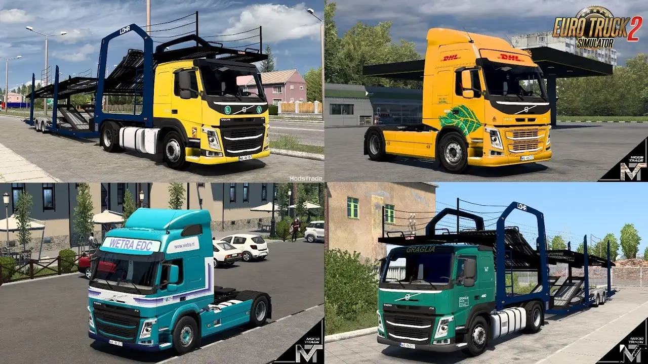 Volvo FM4 Megamod Truck v14.0 (1.54.x) for ETS2