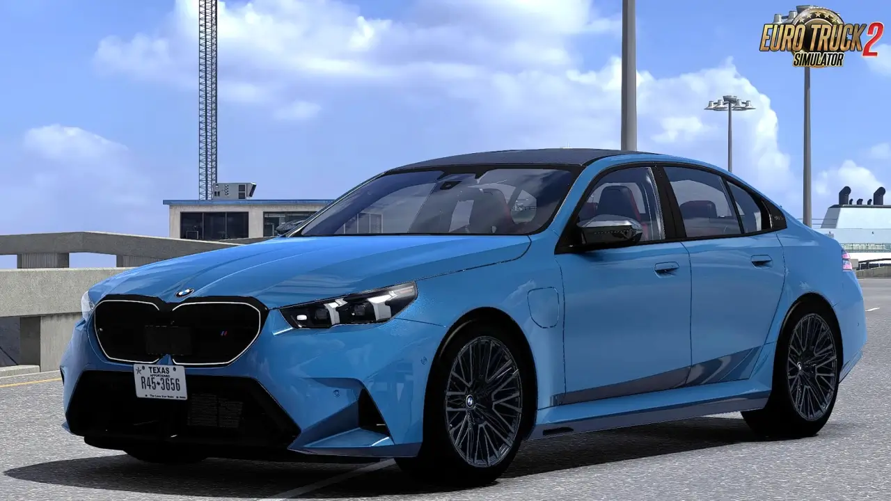 BMW M5 G90 2025 + Interior v1.0 (1.54.x) for ETS2