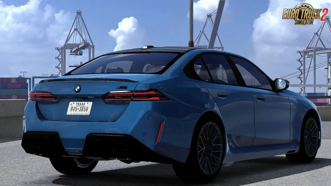 BMW M5 G90 2025 + Interior v1.0 (1.54.x) for ETS2