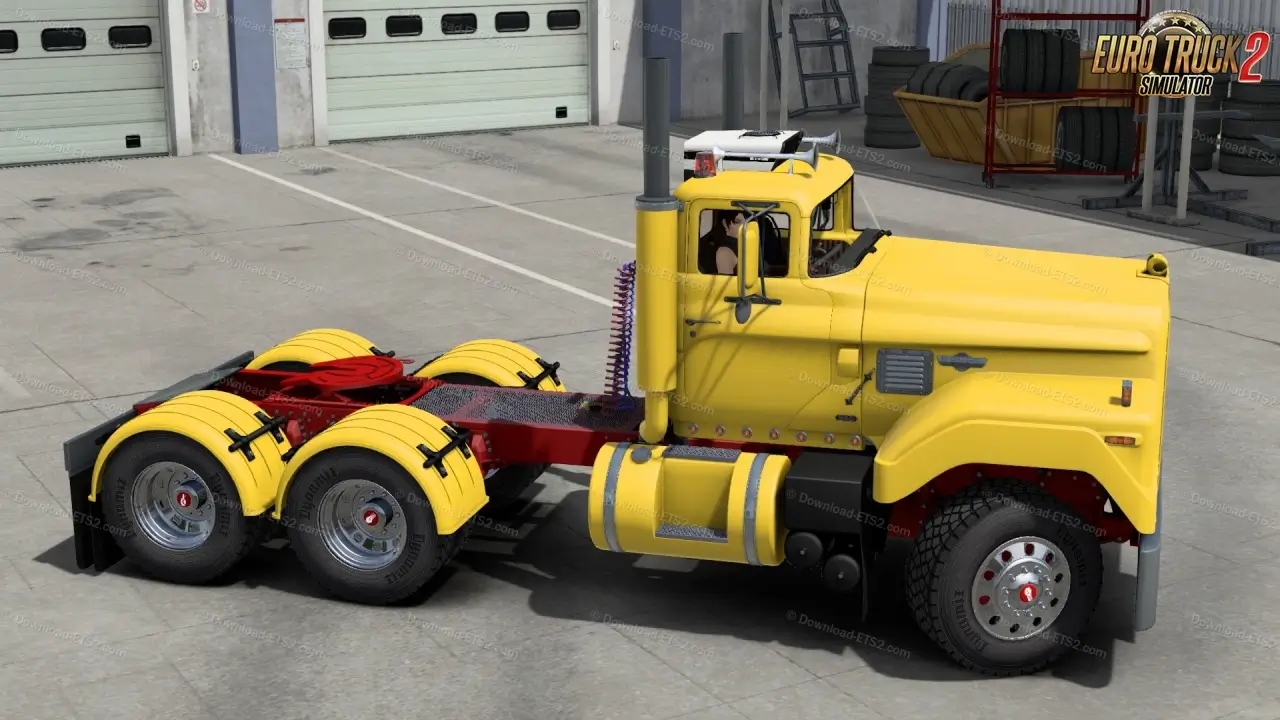Dodge CNT 950 Truck + Interior v1.1 (1.54.x) for ETS2