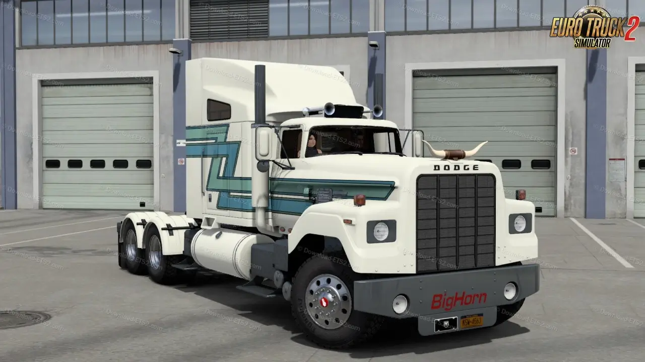 Dodge CNT 950 Truck + Interior v1.1 (1.54.x) for ETS2