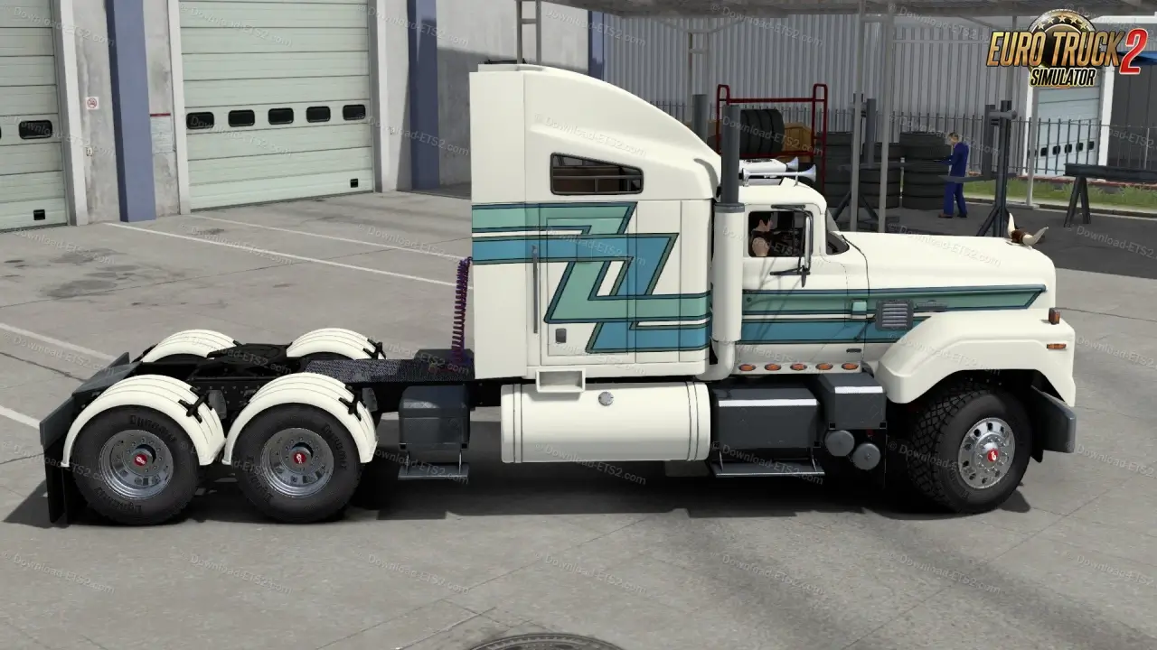 Dodge CNT 950 Truck + Interior v1.1 (1.54.x) for ETS2
