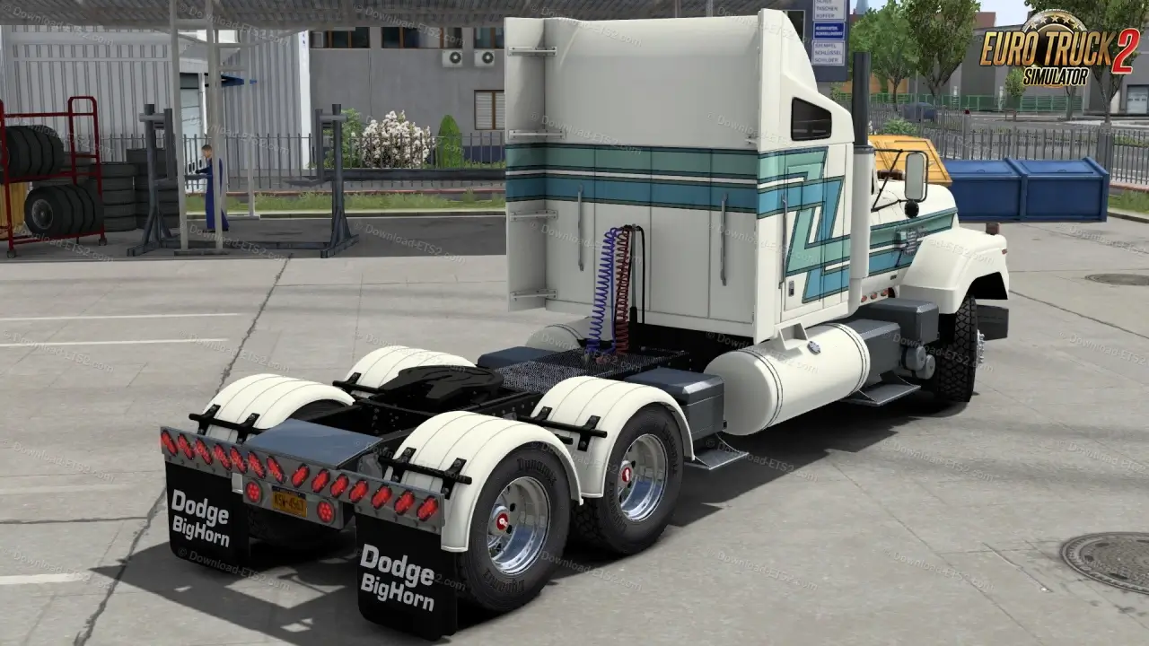 Dodge CNT 950 Truck + Interior v1.1 (1.54.x) for ETS2