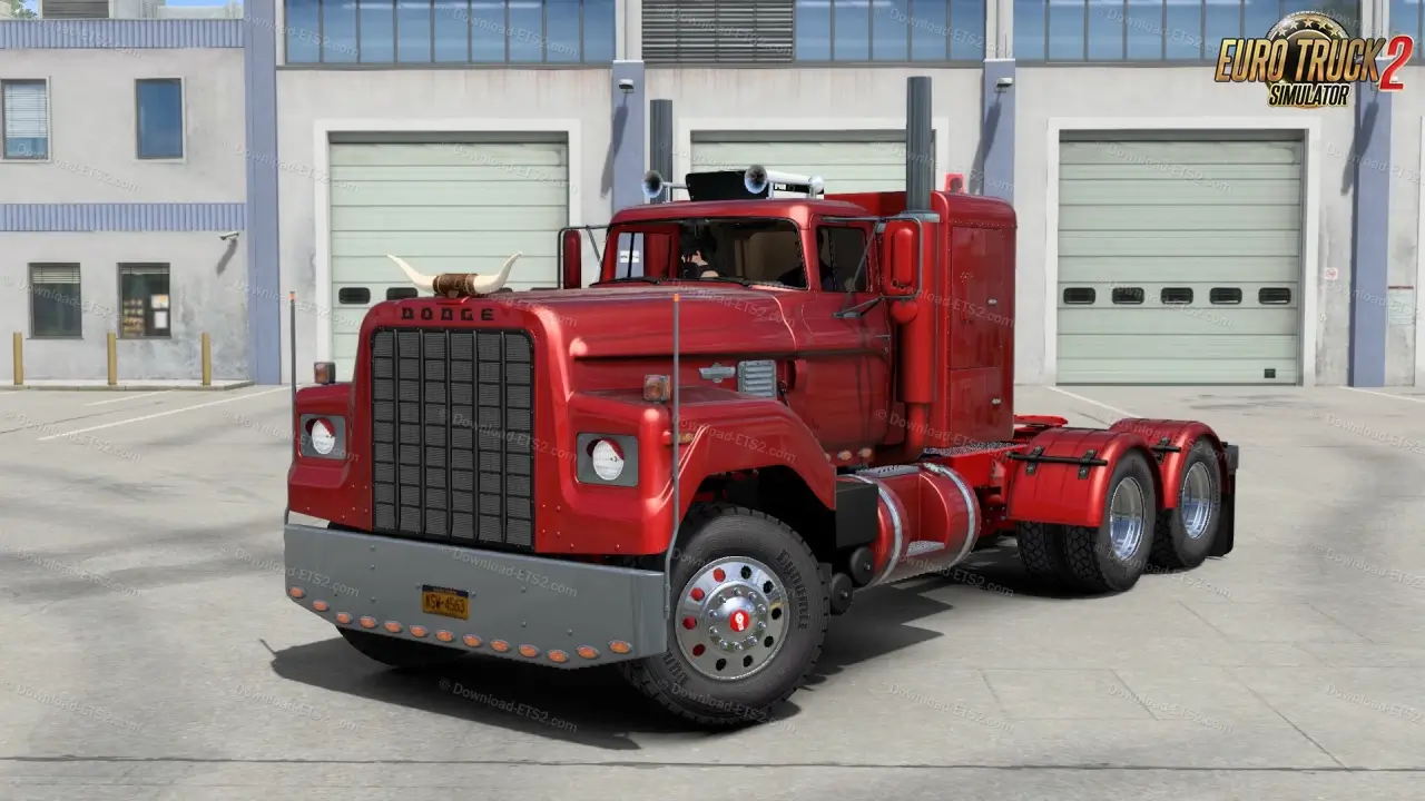 Dodge CNT 950 Truck + Interior v1.1 (1.54.x) for ETS2