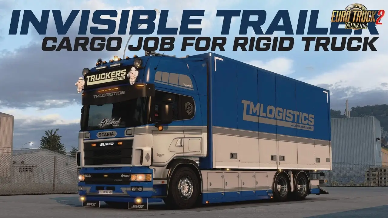 Invisible Cargo for Rigid Trucks v1.2 (1.54.x) for ETS2