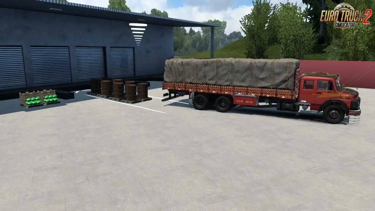 Invisible Cargo for Rigid Trucks v1.2 (1.54.x) for ETS2