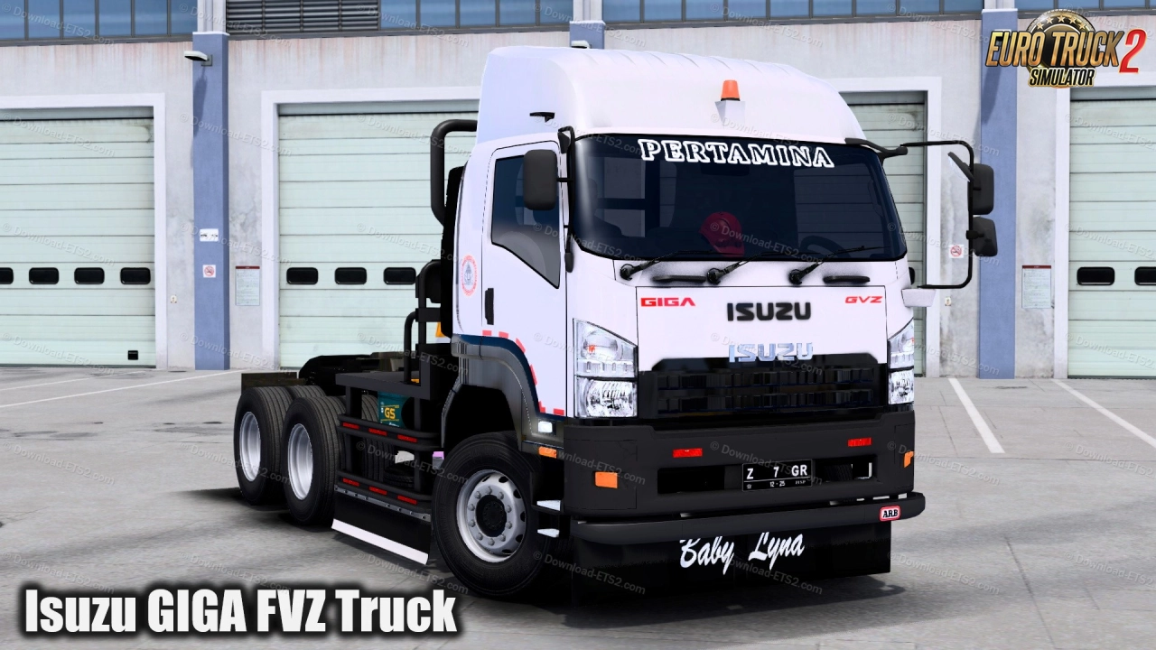 Isuzu GIGA FVZ Truck + Interior v1.0 (1.54.x) for ETS2