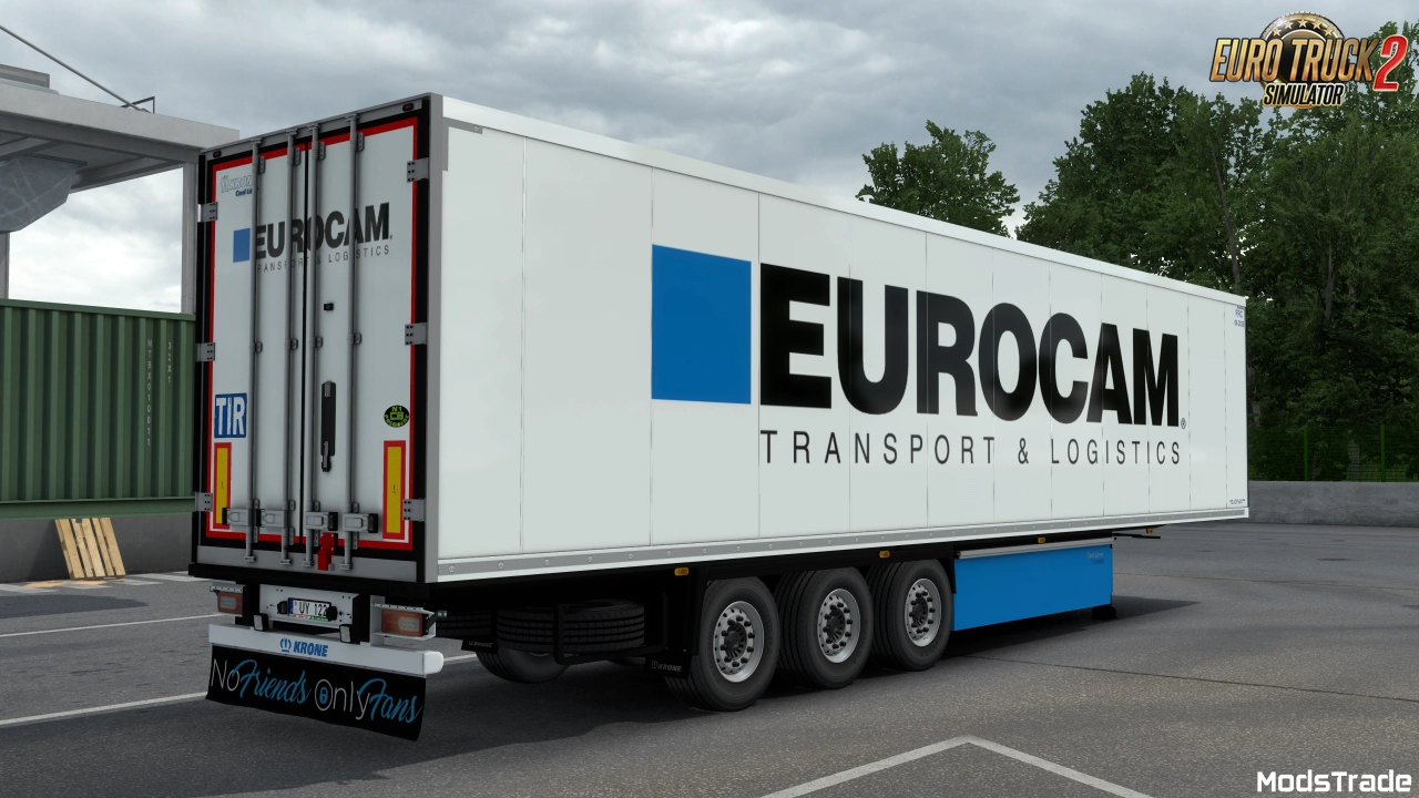 Krone SDR Cool Liner Trailer v4.0 (1.54.x) for ETS2