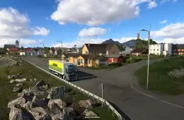Nordic Horizons DLC - Andenes in ETS2