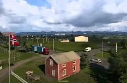 Nordic Horizons DLC - Andenes in ETS2