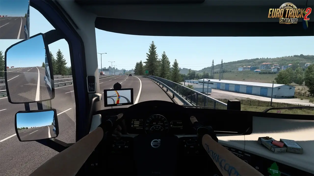 Top Corner & Small mirrors v2.0.2 (1.58.x) for ETS2