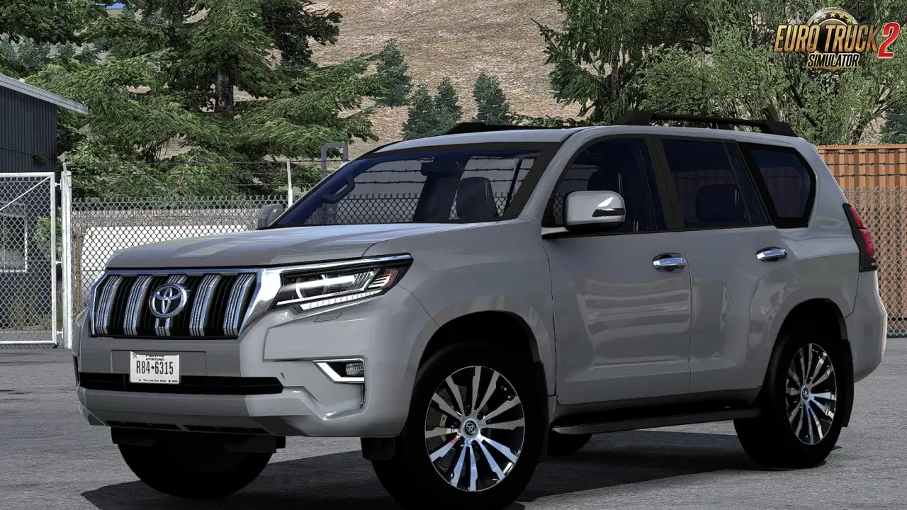 Toyota Land Cruiser Prado J150 2020 v1.1 (1.55.x) for ETS2