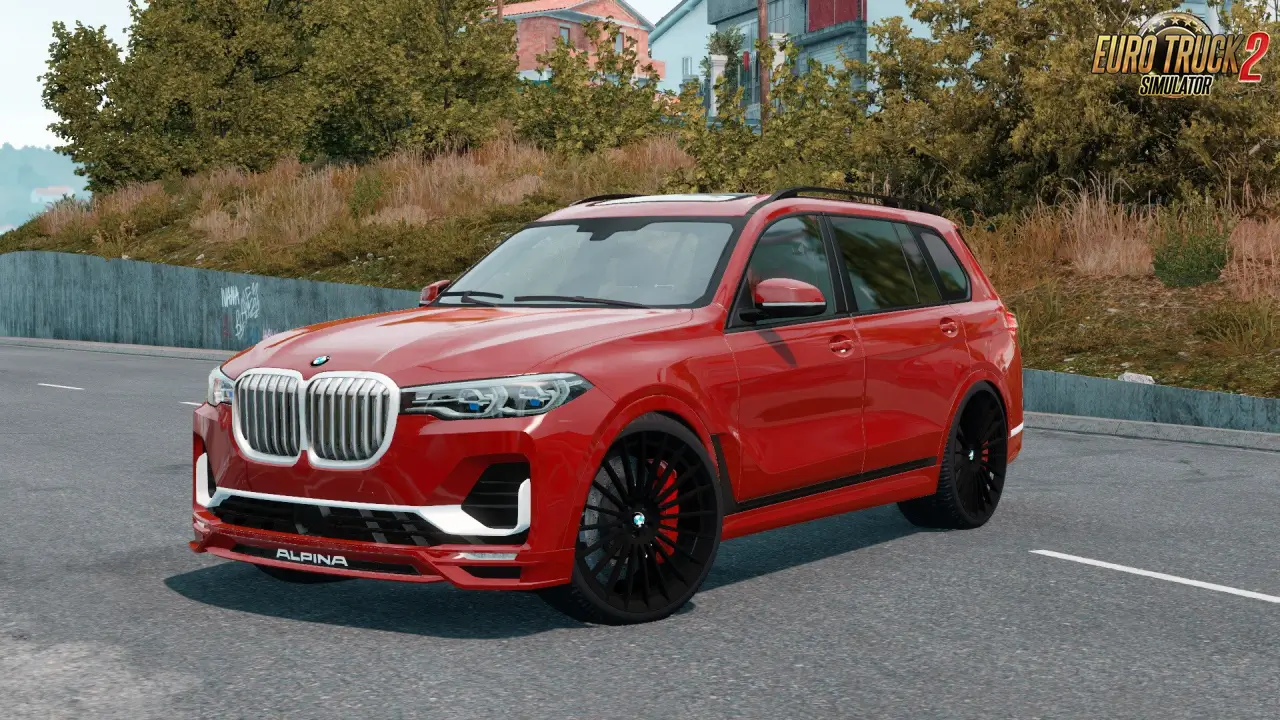 BMW Alpina XB7 SUV 2022 + Interior v1.0 (1.54.x) for ETS2