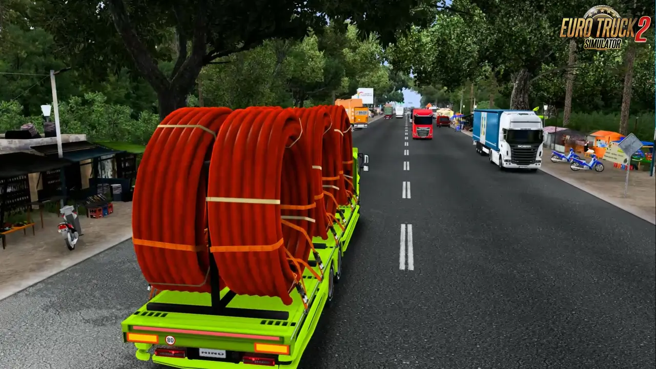 Indonesia Truck Pack - 8 Trucks v1.1 (1.54.x) for ETS2