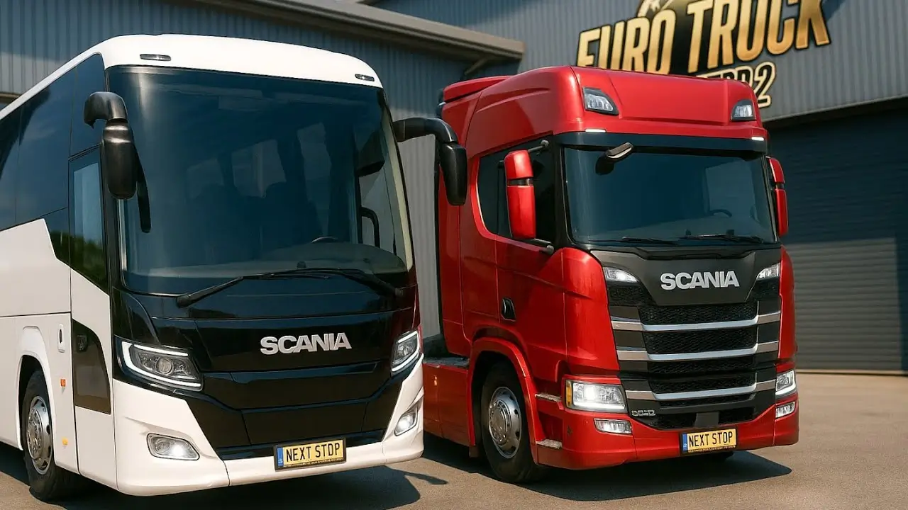 Next Stop in ETS2 - Buses?