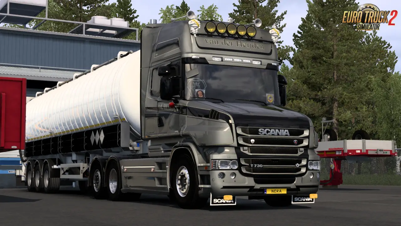 Scania V8 Straight Open Pipe Sound v1.1 (1.54.x) for ETS2
