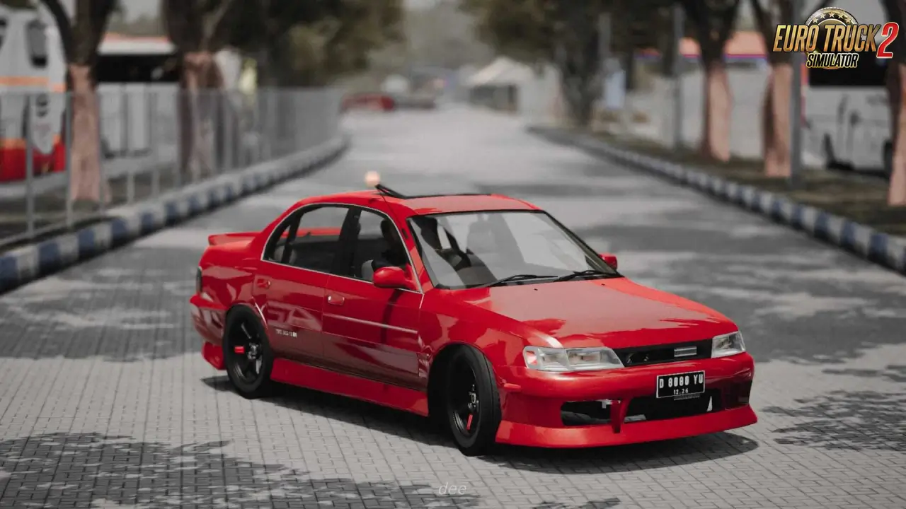 Toyota Great Corolla AE101 + Interior v1.0 (1.54.x) for ETS2