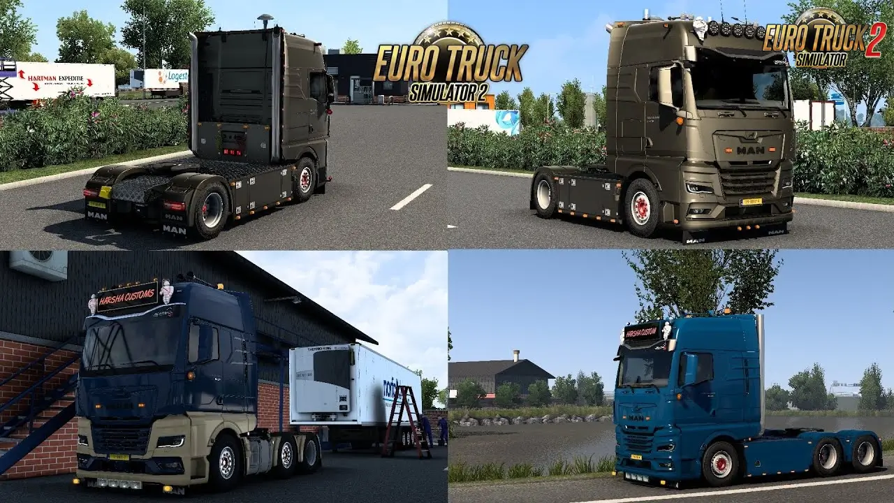 Tuning Parts For MAN 2020 v2.6 (1.54.x) for ETS2