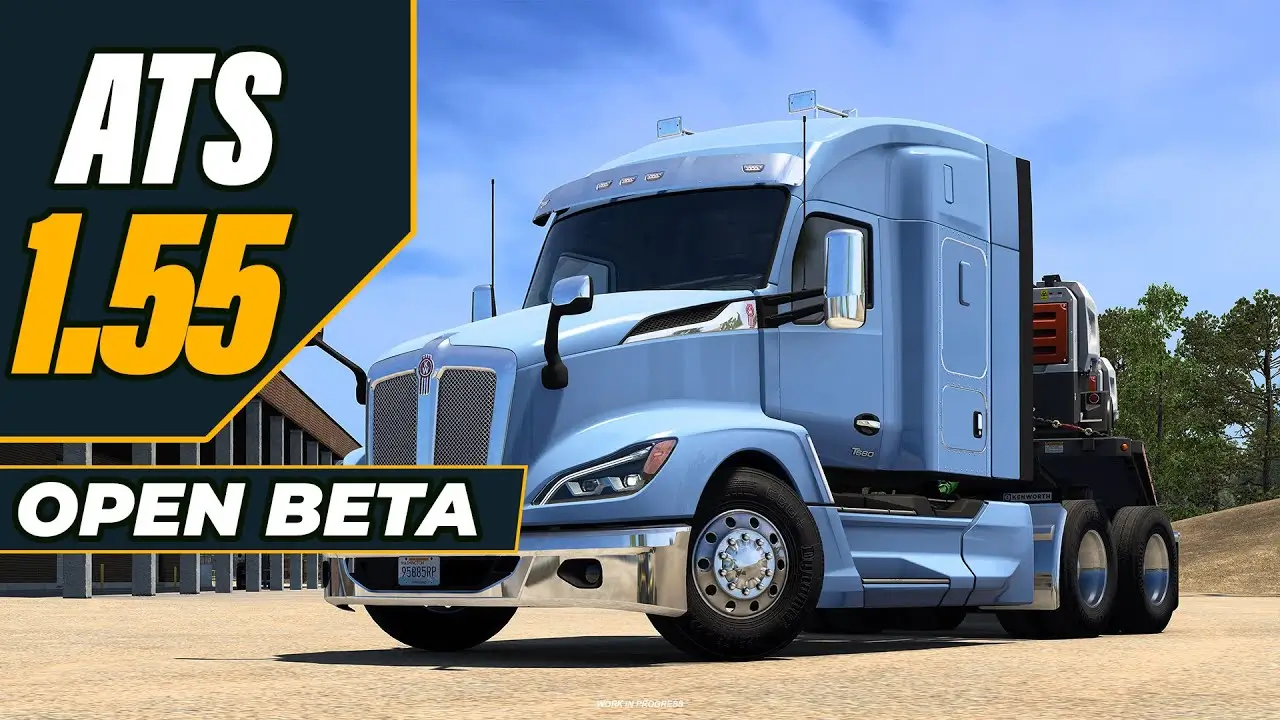 American Truck Simulator - Update 1.55 Open Beta Released