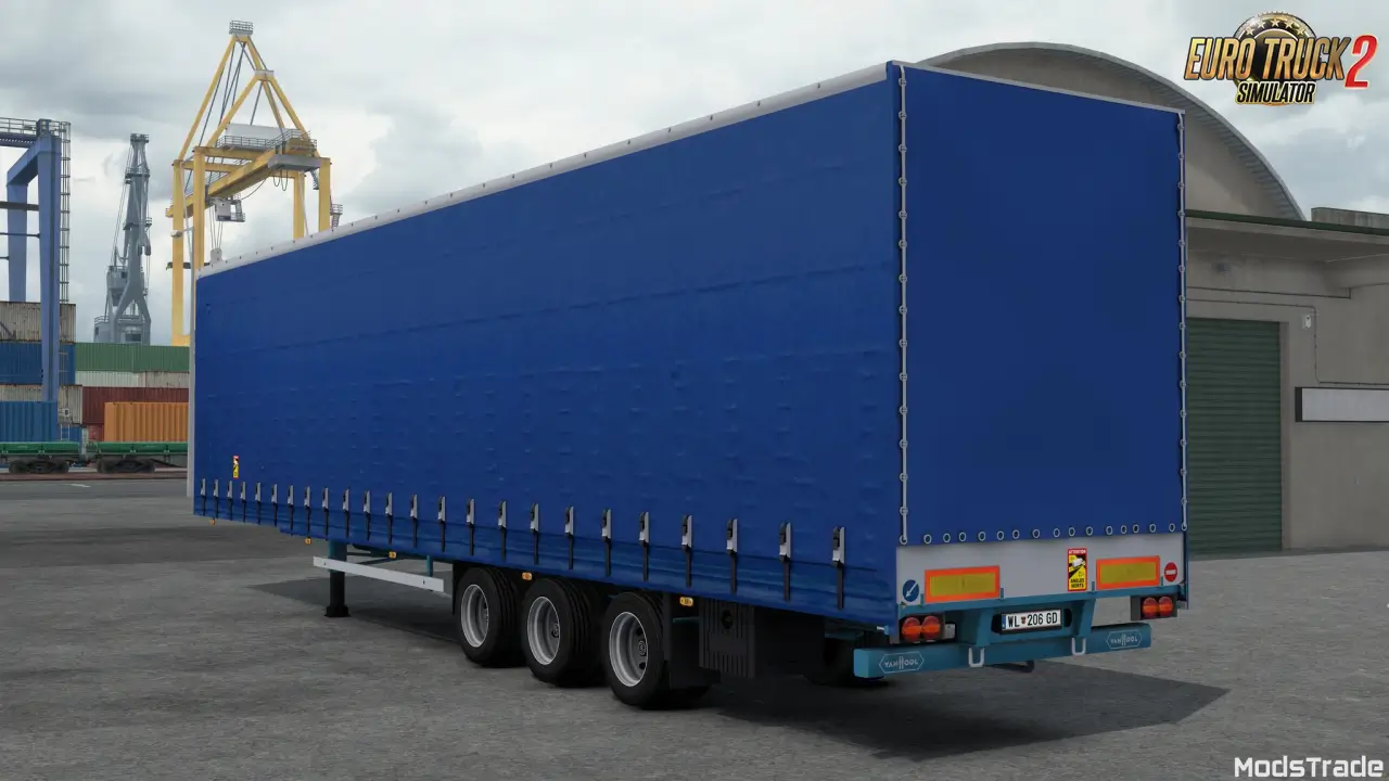 Van Hool Mega Trailer v3.2 (1.54.x) for ETS2