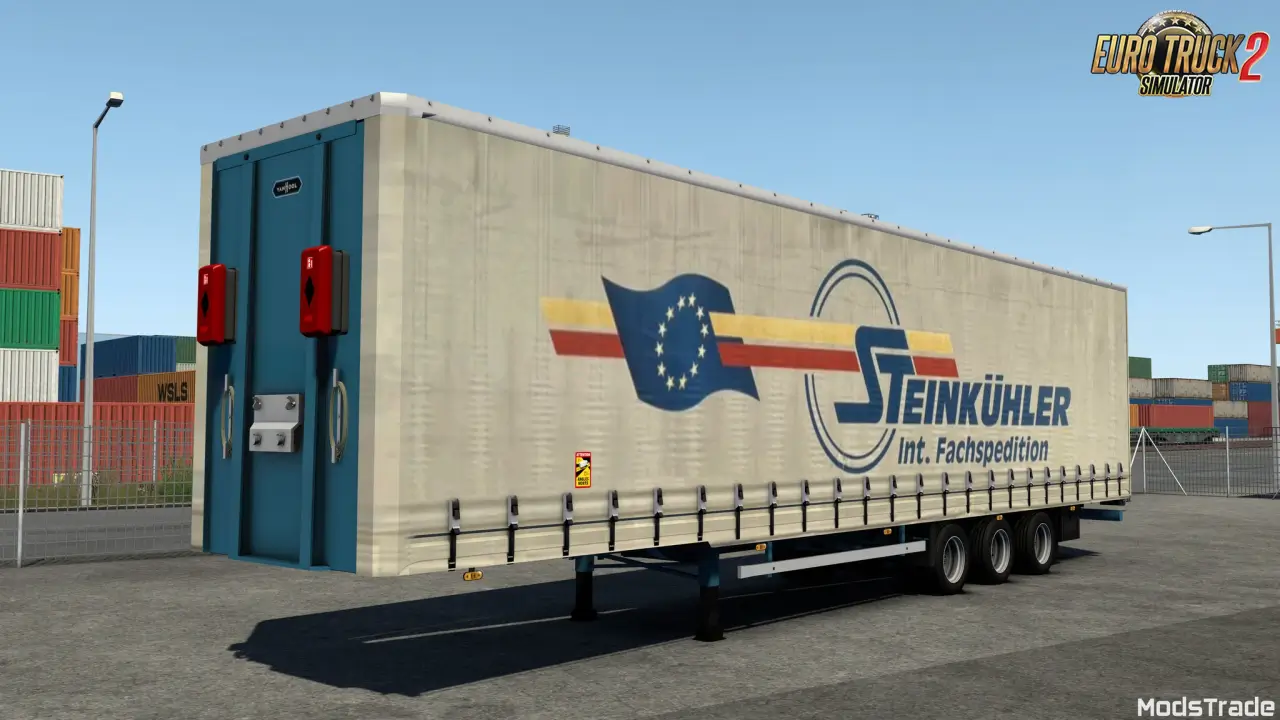 Van Hool Mega Trailer v3.2 (1.54.x) for ETS2