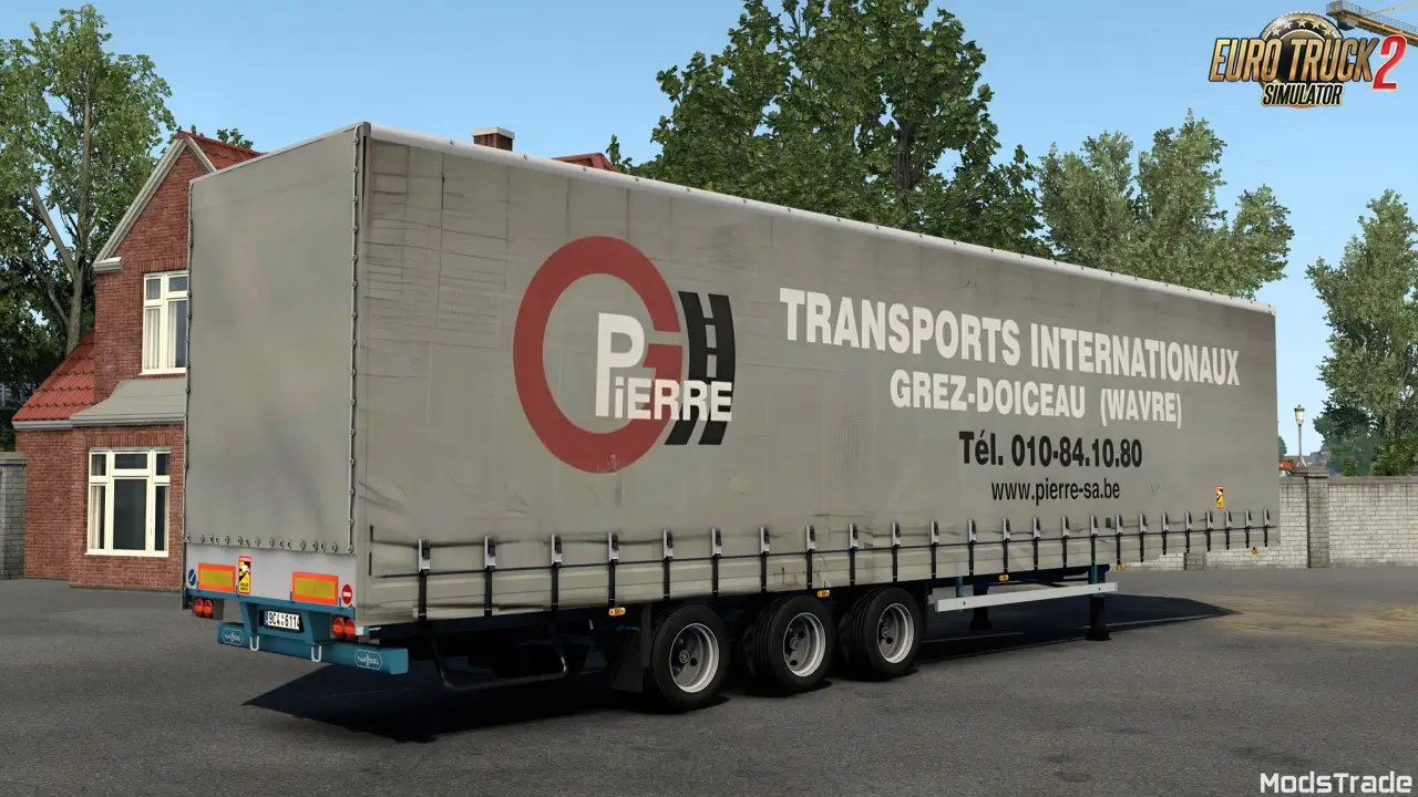 Van Hool Mega Trailer v3.2 (1.54.x) for ETS2