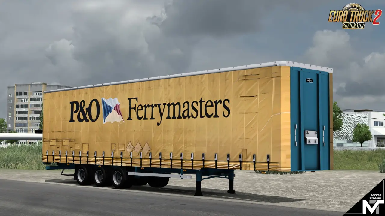 Van Hool Mega Trailer v3.2 (1.54.x) for ETS2