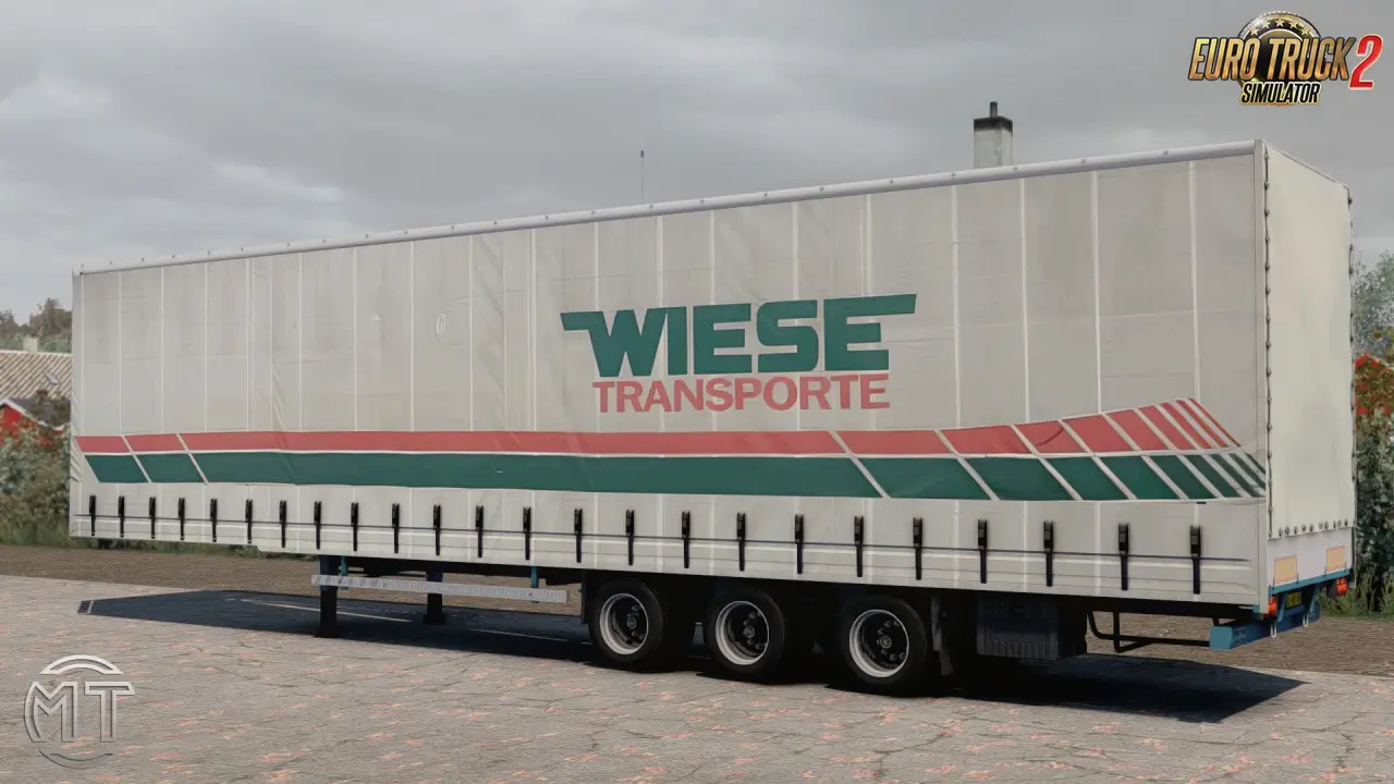 Van Hool Mega Trailer v3.2 (1.54.x) for ETS2