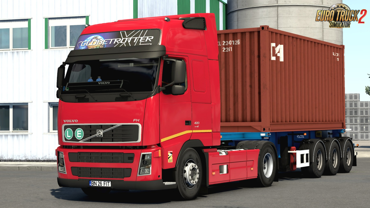 Volvo FH II-III MegaMod + Interior v9.0 (1.54.x) for ETS2