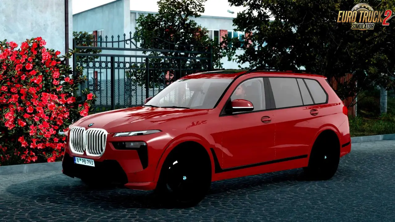 BMW X7 2023 + Interior v3.0 (1.55.x) for ETS2