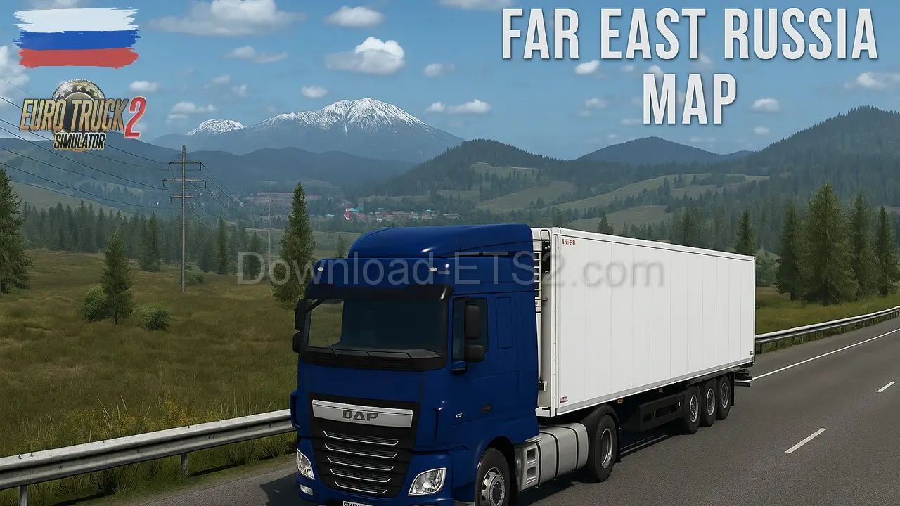 Far East Russia Map v0.24 (1.55.x) for ETS2