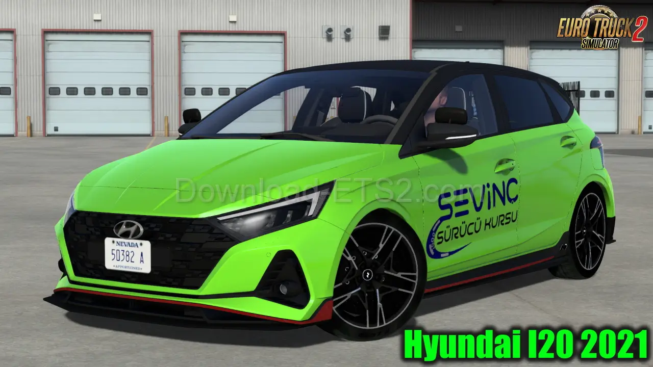 Hyundai I20 2021 + Interior v1.0 (1.55.x) for ETS2