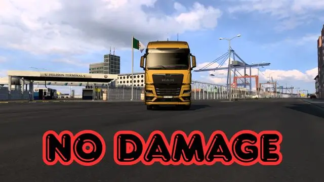 No Damage Mod v1.5 by Abdo Ibn Egypt (1.55.x) for ETS2
