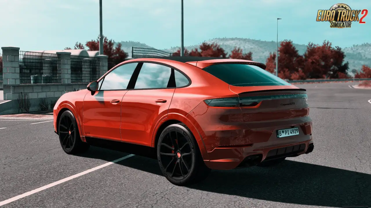 Porsche Cayenne Coupe GTS 2021 v1.1 (1.55.x) for ETS2
