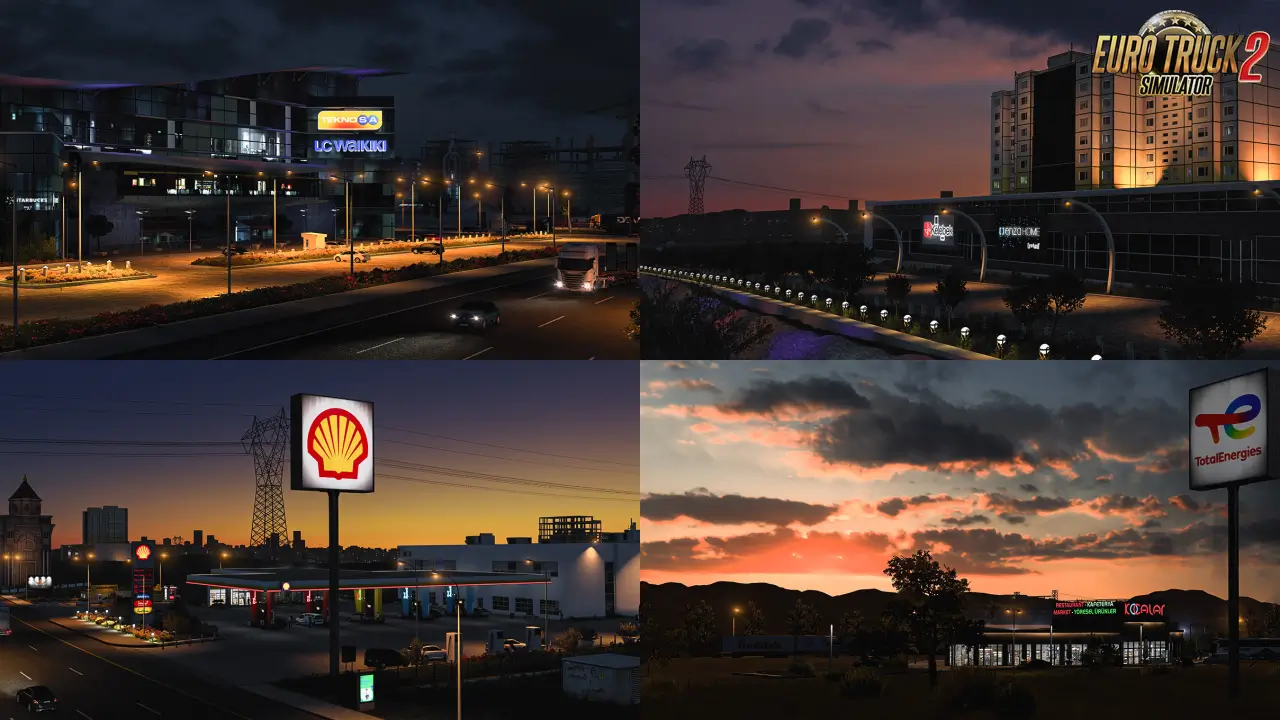 Road to Heavy: Turkey Map v1.1 (1.58.x) for ETS2