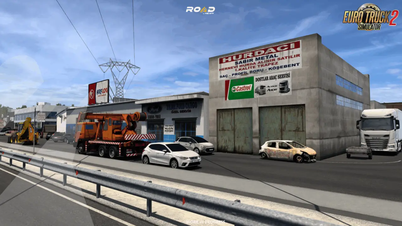 Road to Heavy: Turkey Map v1.1 (1.58.x) for ETS2