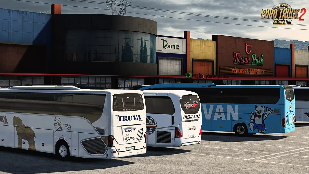 Road to Heavy: Turkey Map v1.1 (1.58.x) for ETS2