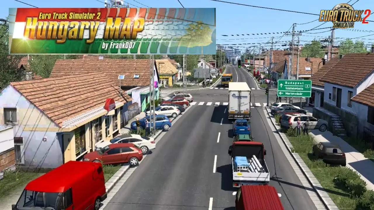 TRAFFIC MOD for HUNGARY MAP